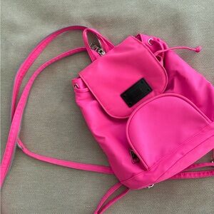 Mini Pink Steve Madden Backpack